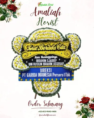 Papan Bunga Duka di Penebel